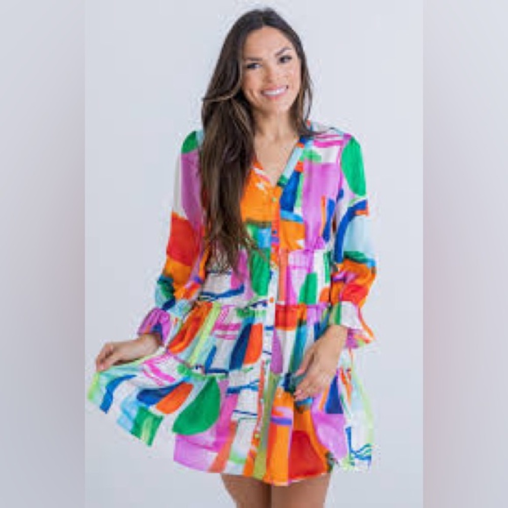 Karlie Abstract‎ Mini Dress